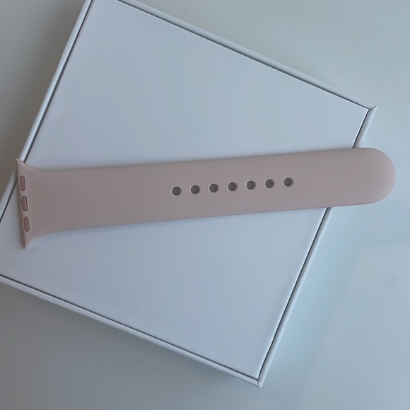 Apple Watch Pink Sand 40mm Sport Band M/L Half Band - Picture 3 of 3